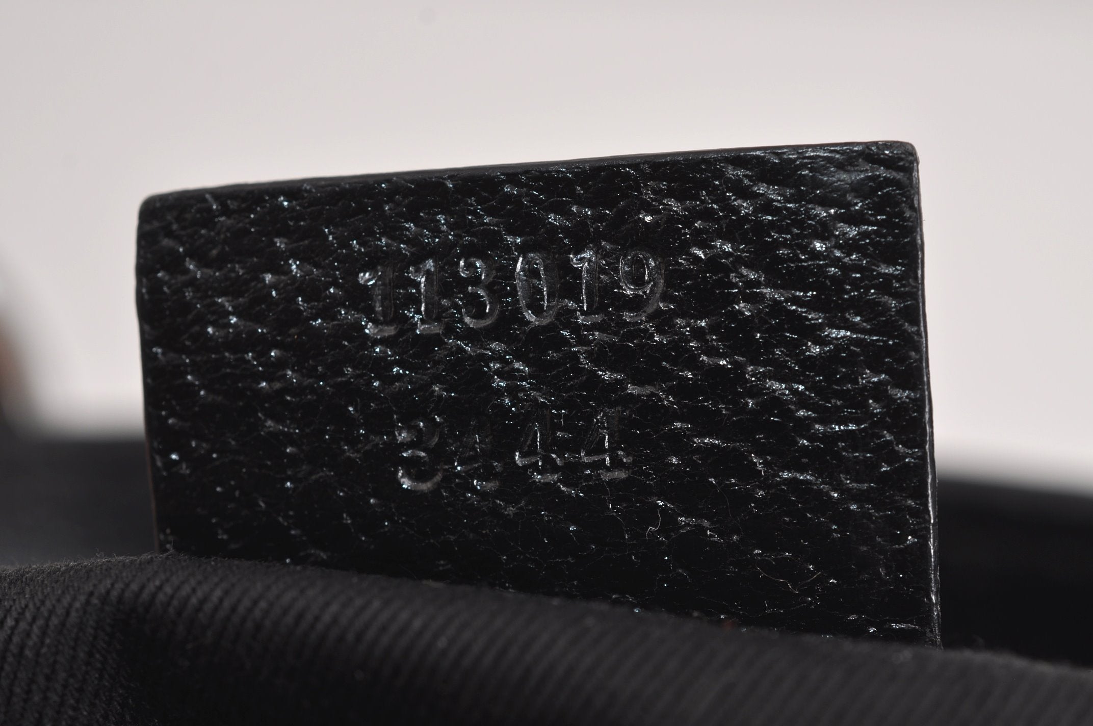 Authentic GUCCI Vintage Shoulder Tote Bag GG Canvas Leather 113019 Black 6686J