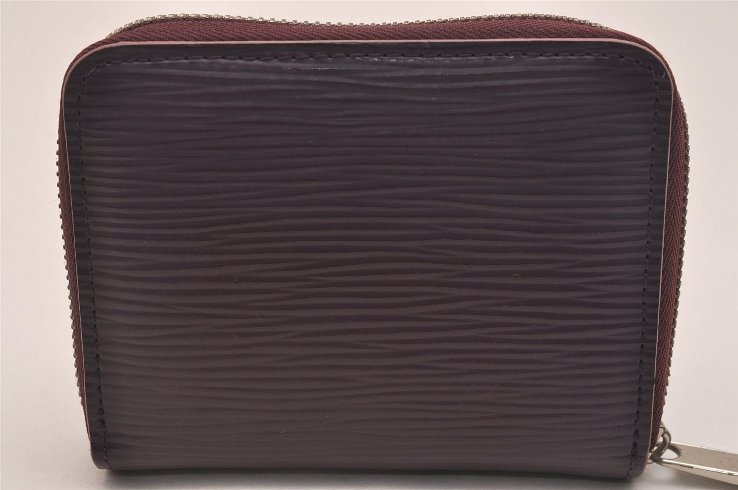 Authentic Louis Vuitton Epi Zippy Coin Purse Case Purple M6015K LV 6687J