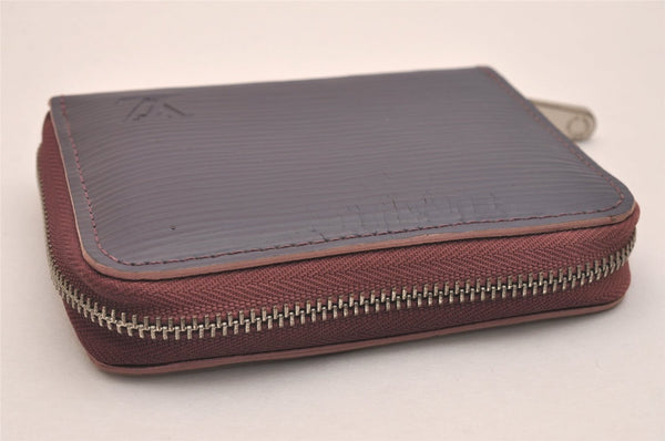 Authentic Louis Vuitton Epi Zippy Coin Purse Case Purple M6015K LV 6687J