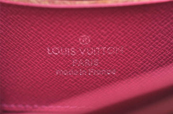 Authentic Louis Vuitton Epi Zippy Coin Purse Case Purple M6015K LV 6687J