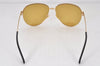 Authentic GUCCI Vintage Sunglasses GG0138S Titanium Brown 6690K