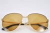 Authentic GUCCI Vintage Sunglasses GG0138S Titanium Brown 6690K