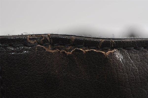 Authentic BOTTEGA VENETA Intrecciato Leather Shoulder Tote Bag Brown 6691I