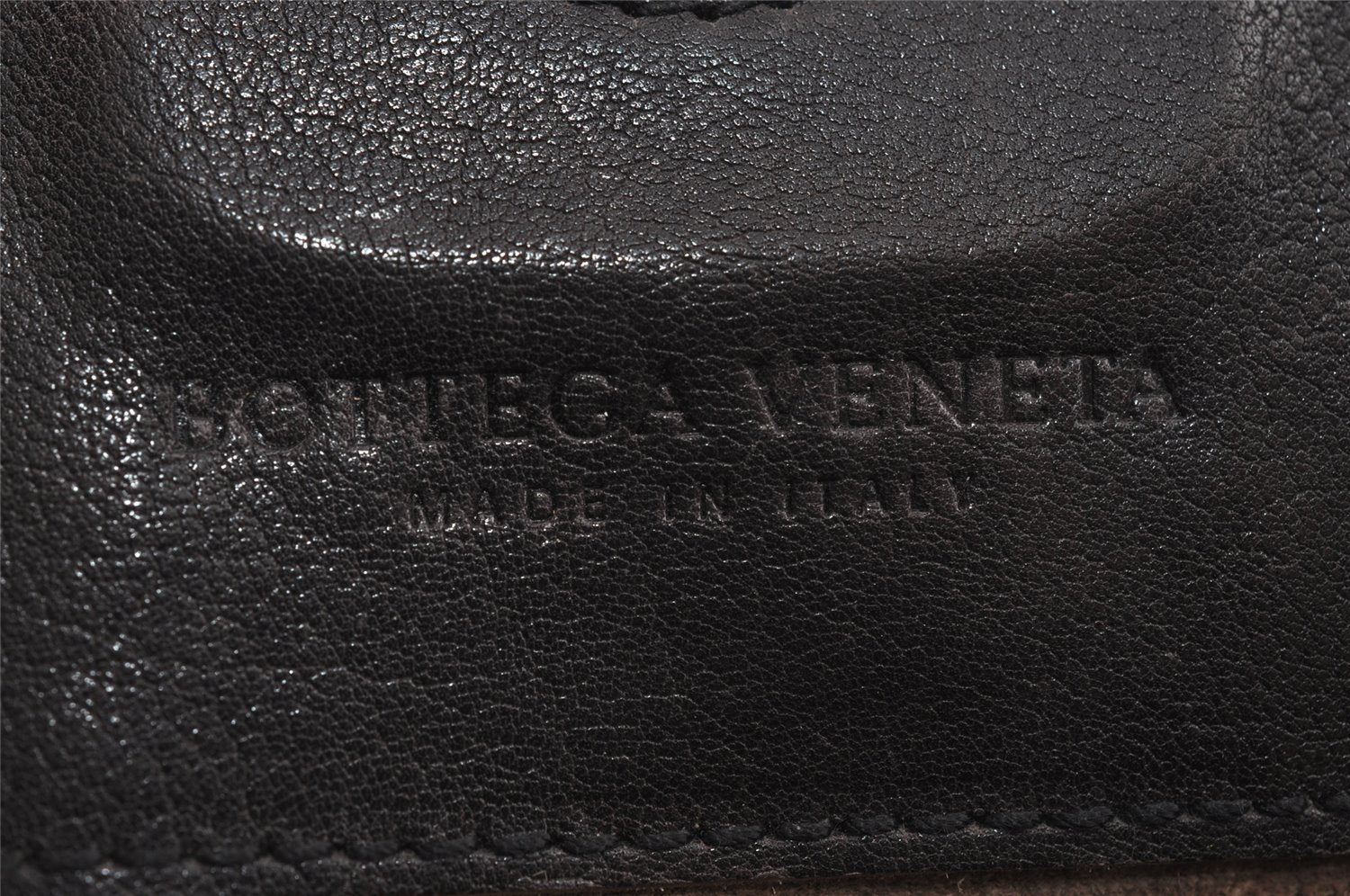 Authentic BOTTEGA VENETA Intrecciato Leather Shoulder Tote Bag Brown 6691I