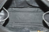 Authentic GUCCI Vintage Hand Boston Bag Purse Canvas Leather Black Junk 6692I