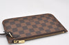 Authentic Louis Vuitton Damier Neverfull Pouch Purse Clutch Bag LV 6692K