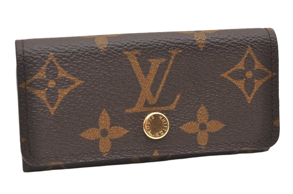 Authentic Louis Vuitton Monogram Multicles 4 Four Hooks Key Case M69517 LV 6693K