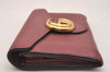 Authentic GUCCI GG Marmont Double G Long Wallet Purse Leather 400586 Pink 6695J