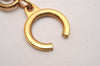 Authentic Louis Vuitton Charm Key Chain Anokre Gold M62698 LV 6696J