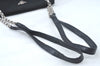 Authentic BOTTEGA VENETA Intrecciomirage Shoulder Bag Nylon Leather Black 6698J