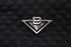 Authentic BOTTEGA VENETA Intrecciomirage Shoulder Bag Nylon Leather Black 6698J