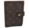 Authentic Louis Vuitton Monogram Agenda PM Notebook Cover R20005 LV 6699J