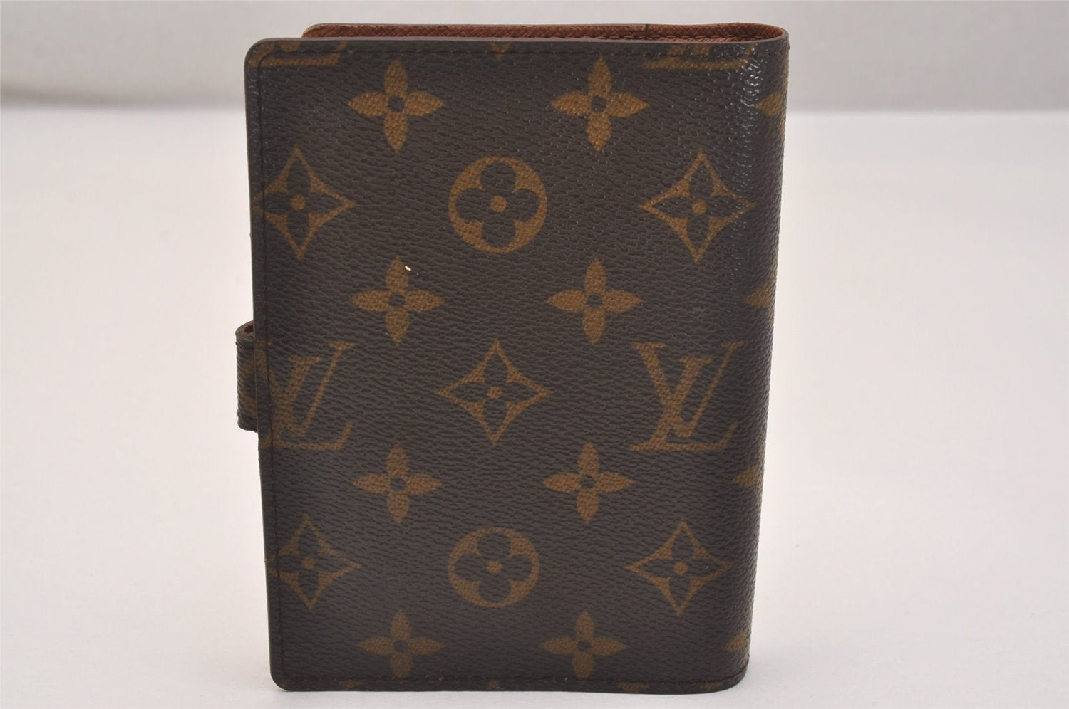 Authentic Louis Vuitton Monogram Agenda PM Notebook Cover R20005 LV 6699J