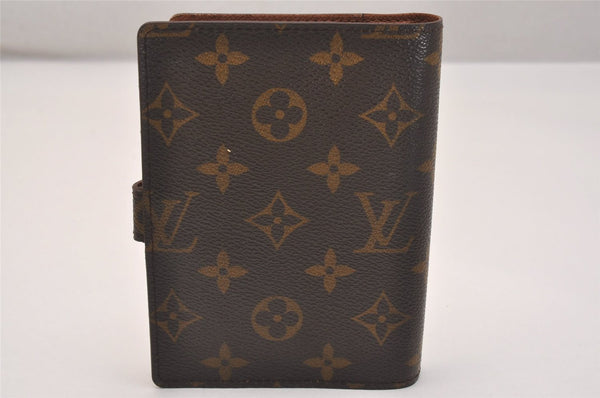Authentic Louis Vuitton Monogram Agenda PM Notebook Cover R20005 LV 6699J