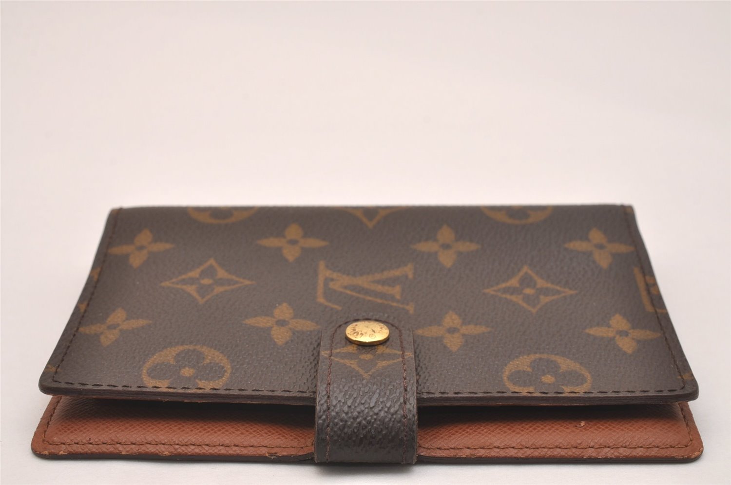 Authentic Louis Vuitton Monogram Agenda PM Notebook Cover R20005 LV 6699J