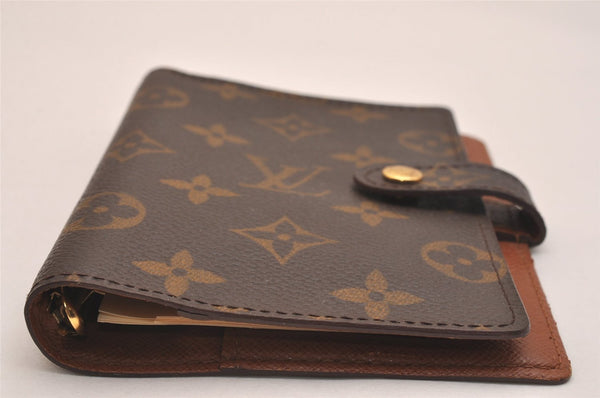 Authentic Louis Vuitton Monogram Agenda PM Notebook Cover R20005 LV 6699J