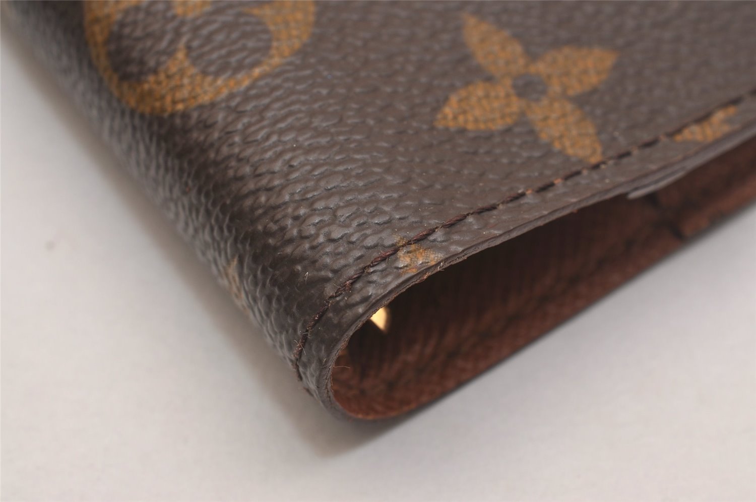 Authentic Louis Vuitton Monogram Agenda PM Notebook Cover R20005 LV 6699J