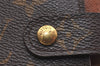 Authentic Louis Vuitton Monogram Agenda PM Notebook Cover R20005 LV 6699J