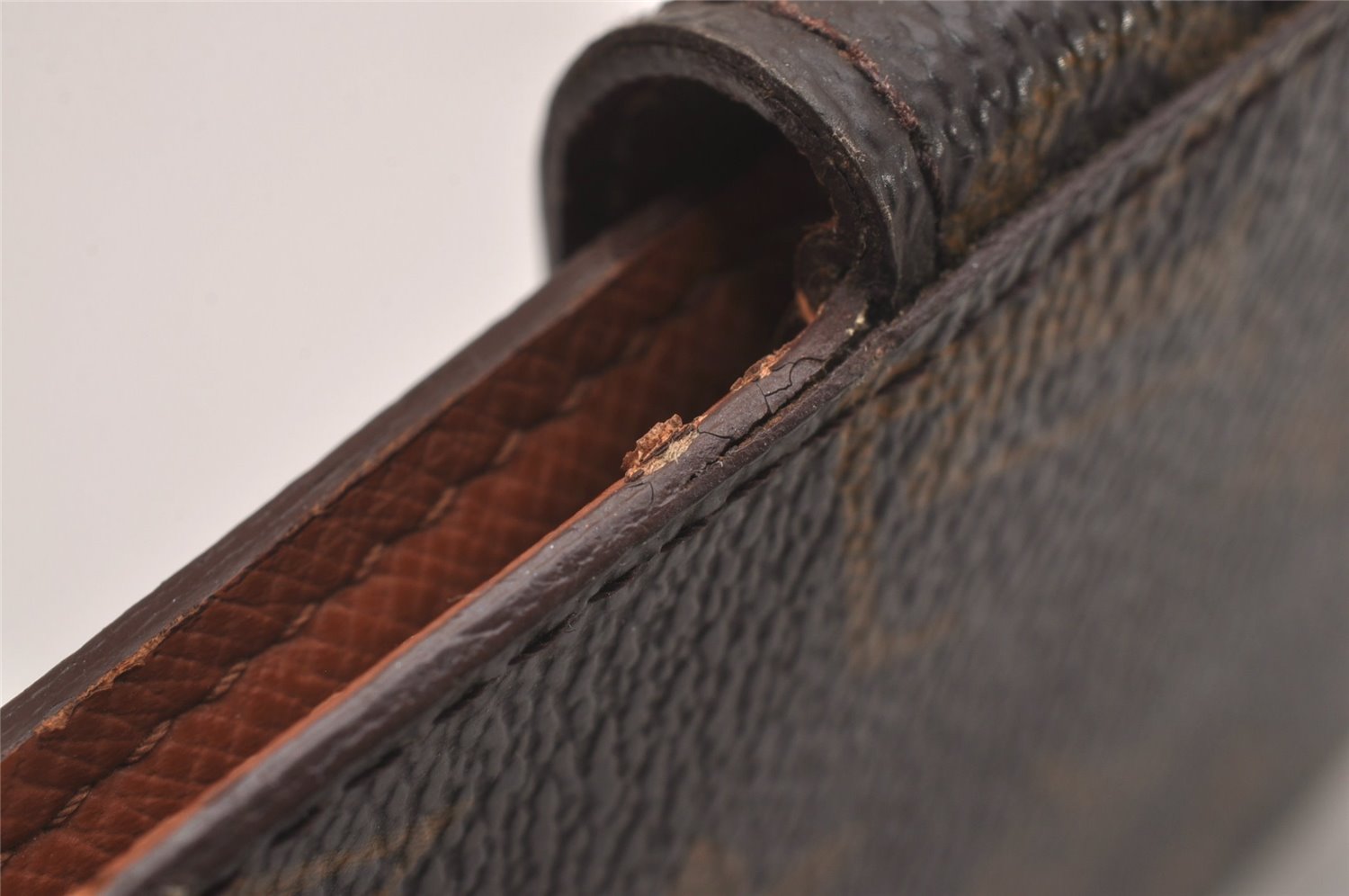 Authentic Louis Vuitton Monogram Agenda PM Notebook Cover R20005 LV 6699J