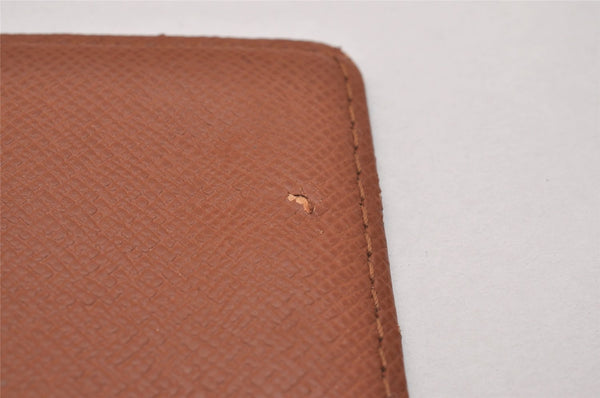 Authentic Louis Vuitton Monogram Agenda PM Notebook Cover R20005 LV 6699J