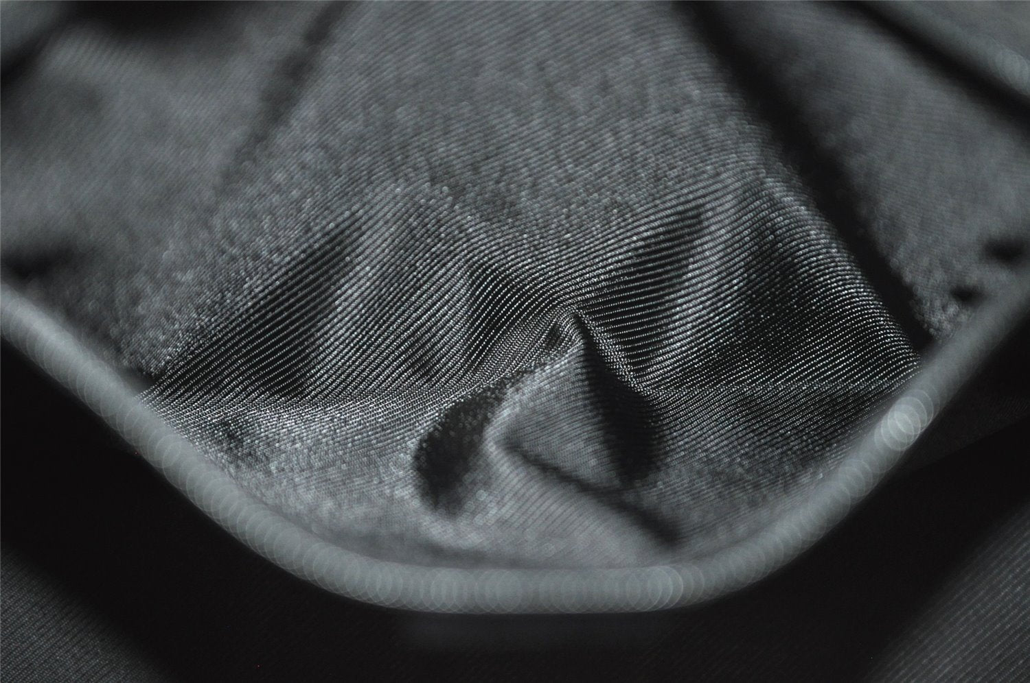 Authentic GUCCI Vintage Shoulder Hand Bag GG Canvas Enamel 0021122 Black 6701I