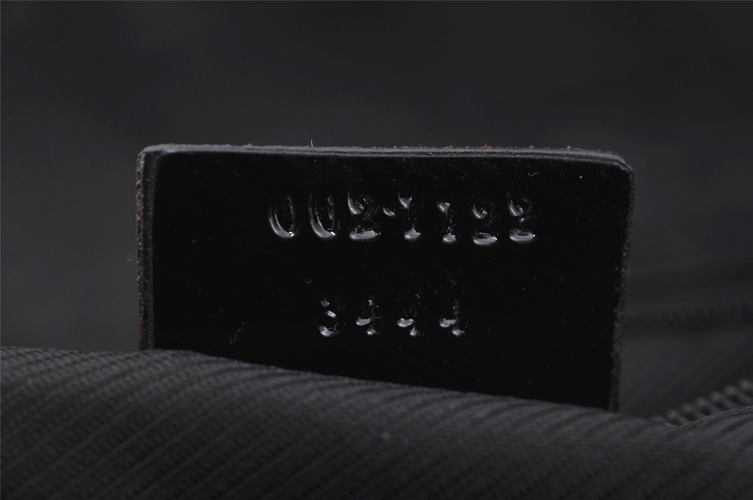 Authentic GUCCI Vintage Shoulder Hand Bag GG Canvas Enamel 0021122 Black 6701I