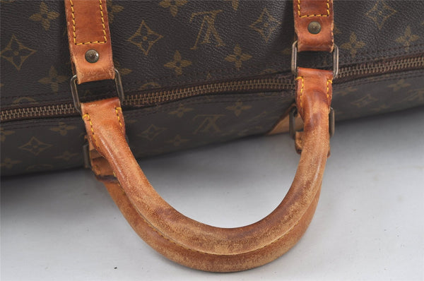 Authentic Louis Vuitton Monogram Keepall 60 Travel Boston Bag Old Model LV 6701K