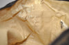 Authentic FENDI Vintage Zucca Hand Bag Purse Canvas Leather Brown Junk 6702I
