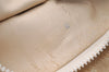 Authentic FENDI Vintage Zucca Hand Bag Purse Canvas Leather Brown Junk 6702I