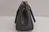 Authentic COACH Signature 2Way Shoulder Hand Bag PVC Leather 67027 Brown 6702J