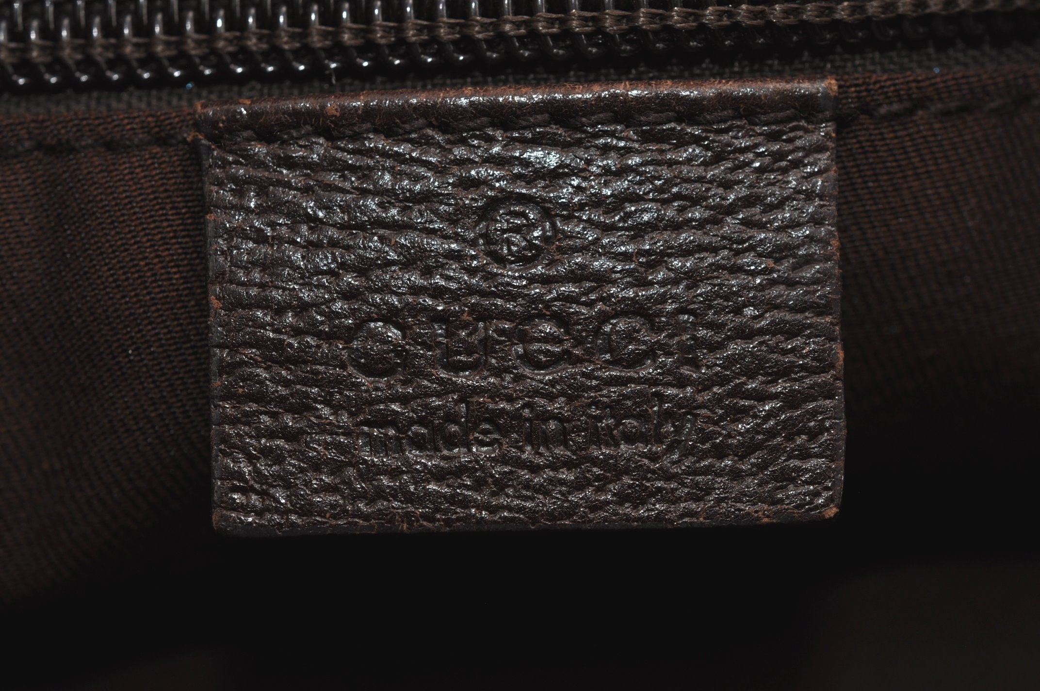 Authentic GUCCI Shoulder Cross Body Bag GG Canvas Leather 114273 Brown 6705J