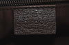 Authentic GUCCI Shoulder Cross Body Bag GG Canvas Leather 114273 Brown 6705J