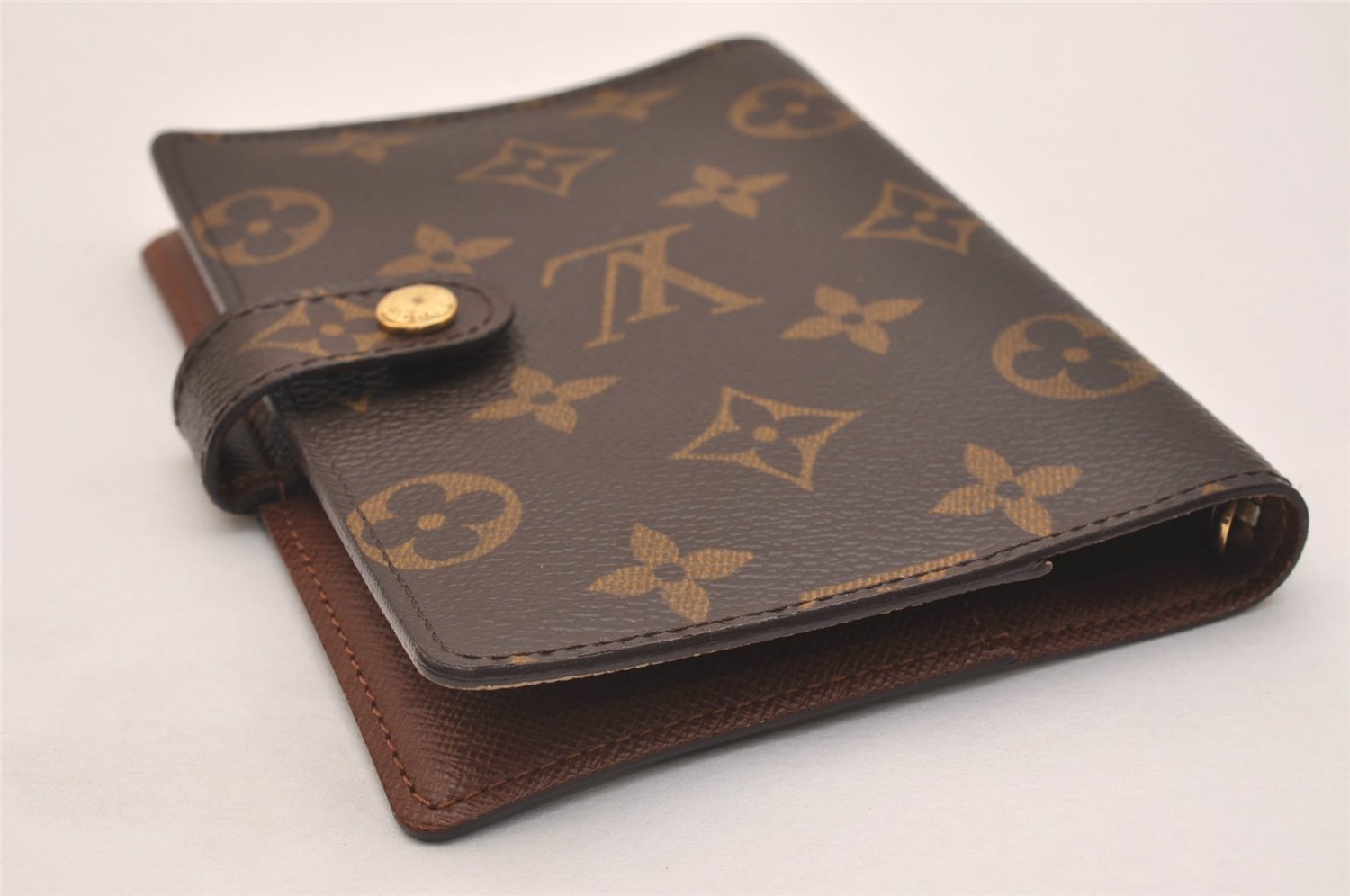 Authentic Louis Vuitton Monogram Agenda PM Notebook Cover R20005 LV 6706J