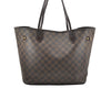 Authentic Louis Vuitton Damier Neverfull MM Shoulder Tote Bag N51105 LV 6706K