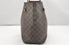 Authentic Louis Vuitton Damier Neverfull MM Shoulder Tote Bag N51105 LV 6706K