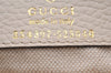 Authentic GUCCI Vintage Swing Large Shoulder Tote Bag Leather 354397 White 6707J