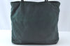 Authentic PRADA Nylon Tessuto Shoulder Tote Bag Khaki Green 6708J