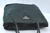 Authentic PRADA Nylon Tessuto Shoulder Tote Bag Khaki Green 6708J