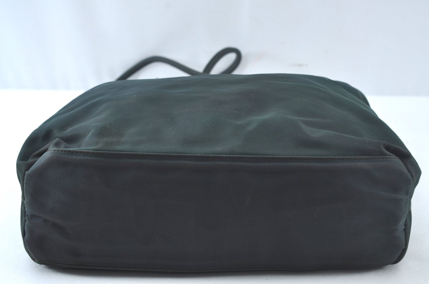 Authentic PRADA Nylon Tessuto Shoulder Tote Bag Khaki Green 6708J