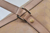 Authentic GUCCI Abbey Shoulder Tote Bag GG Canvas Leather 141470 Pink Gold 6713J