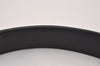 Authentic GUCCI Double G Belt Leather Size 70cm 27.6" 414516 Black Box 6714J