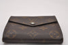 Authentic Louis Vuitton Monogram Porte Monnaie Billets Wallet M61660 LV 6715I