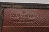 Authentic Louis Vuitton Monogram Porte Monnaie Billets Wallet M61660 LV 6715I