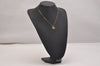 Authentic Christian Dior Gold Tone Chain Pendant Necklace CD 6717J