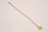 Authentic Christian Dior Gold Tone Chain Pendant Necklace CD 6717J