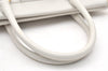 Authentic PRADA Saffiano Lux Leather Shoulder Hand Bag BN2185 White 6717K