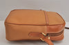Authentic GUCCI Vintage Shoulder Cross Body Bag Purse Leather Brown 6721J