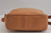 Authentic GUCCI Vintage Shoulder Cross Body Bag Purse Leather Brown 6721J