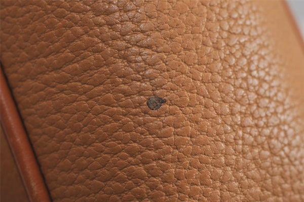 Authentic GUCCI Vintage Shoulder Cross Body Bag Purse Leather Brown 6721J