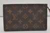 Authentic Louis Vuitton Monogram Pouch For Bucket PM LV 6725I